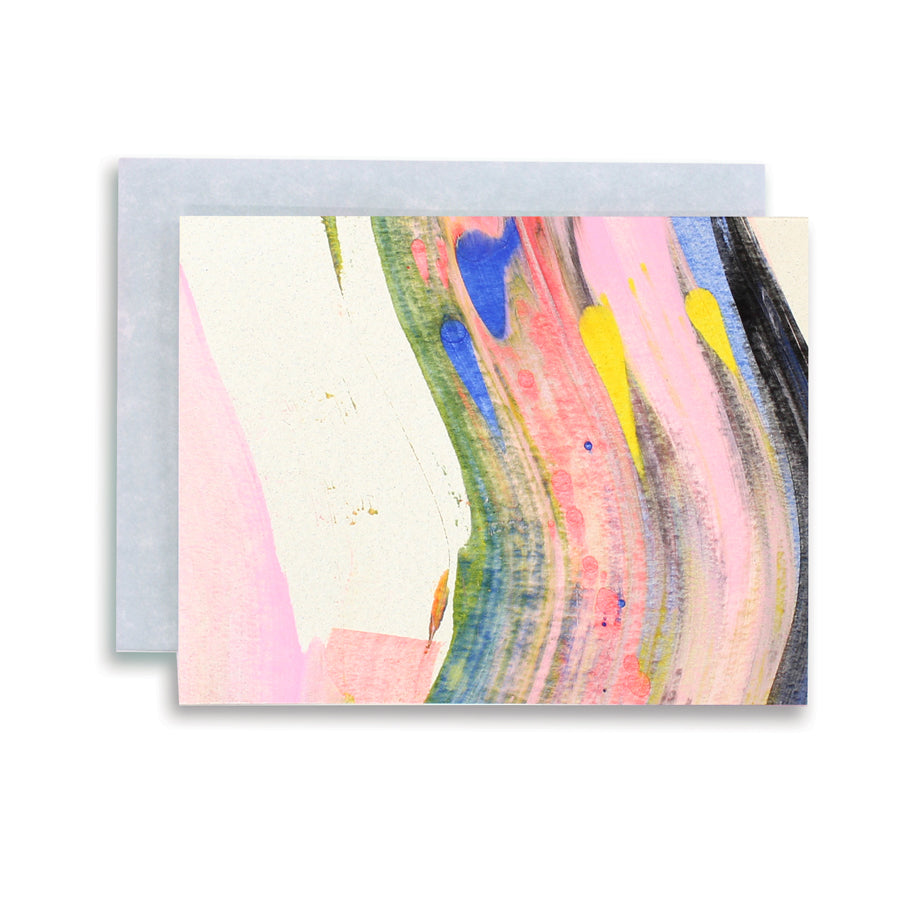 Painted Rainbow Swirl, Boxed Note Cards by Moglea