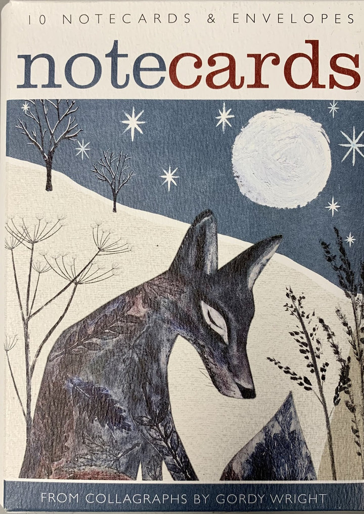 Packet of Midnight Fox and Woodland Clearing Note Cards