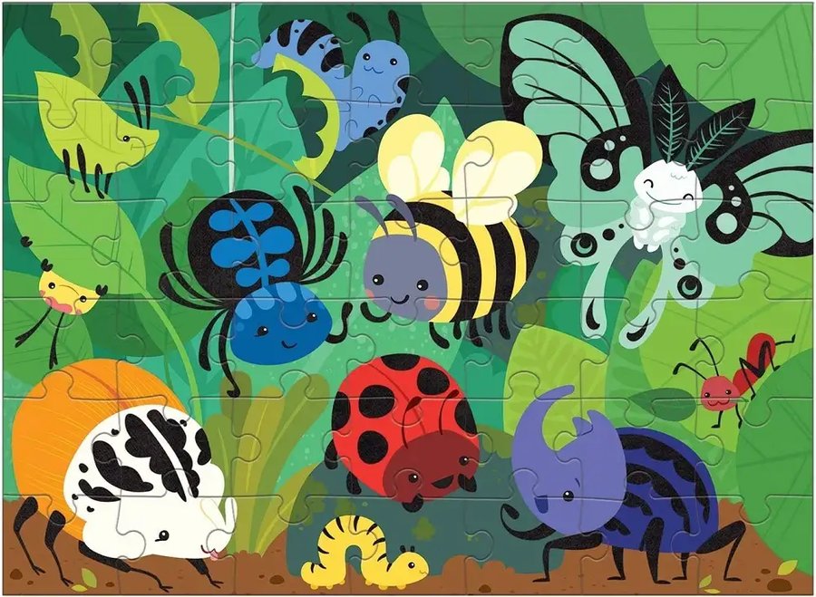 Beetles and Bugs Fuzzy Puzzle