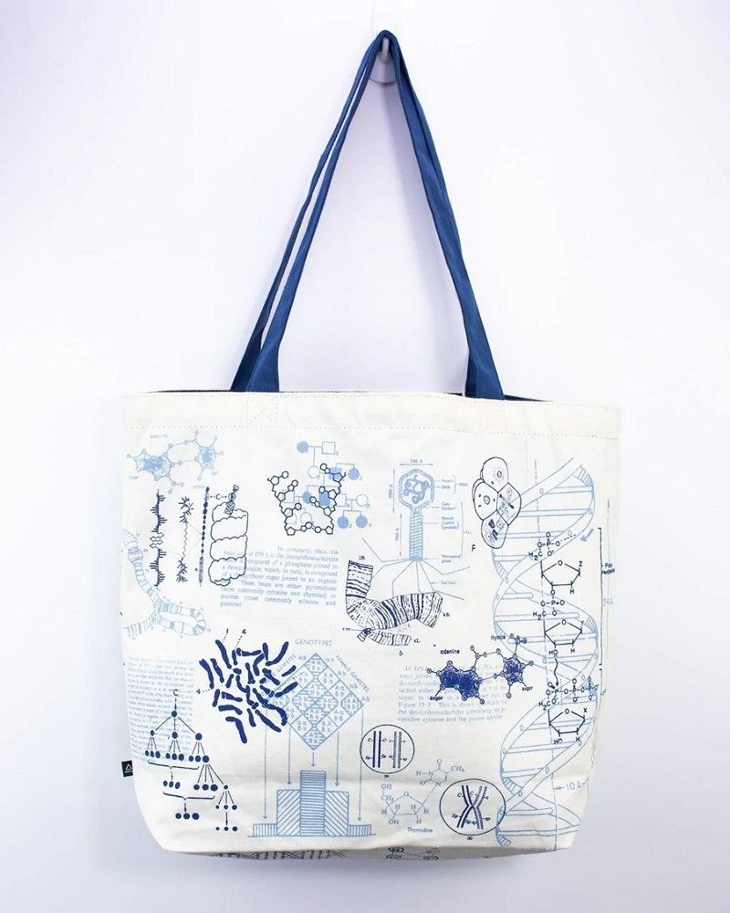 Genetics and DNA Reversable Tote Bag Reverse