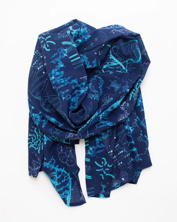Genetics and DNA Organic Cotton Scarf