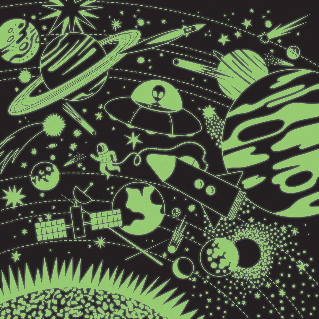 Glow-In-The-Dark Space Puzzle