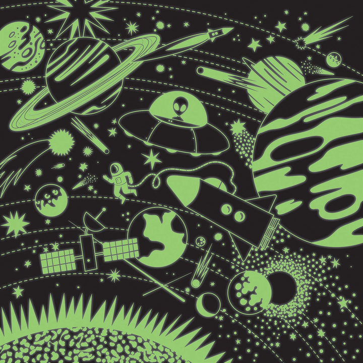 Glow-In-The-Dark Space Puzzle