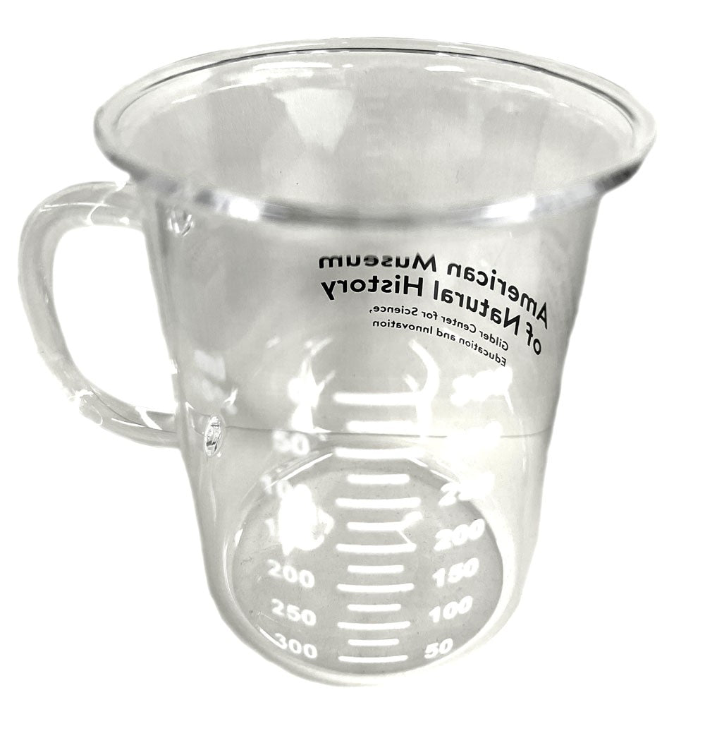 AMNH Gilder Center Glass Beaker Mug Reverse