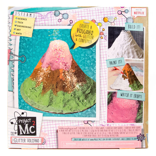 Project MC2 Glitter Volcano