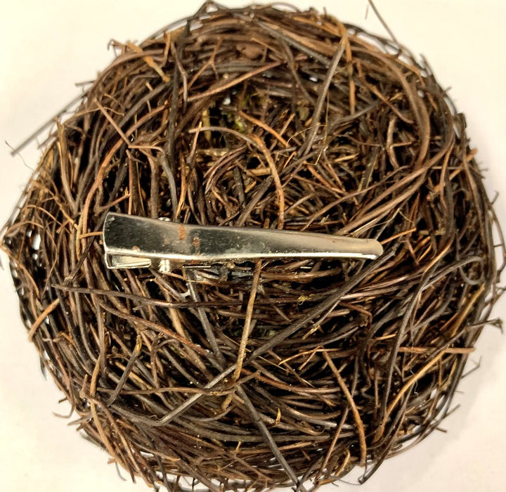 Golden Eggs in Nest Ornament Back