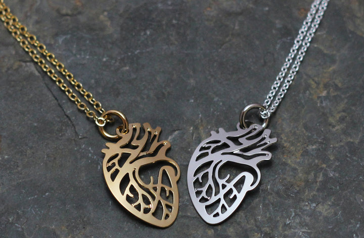 Anatomical Heart Necklace