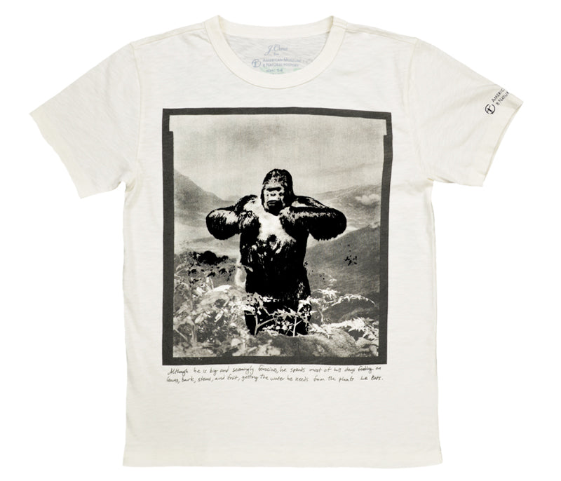 Gorilla Tee - J.Crew for the American Museum of Natural History
