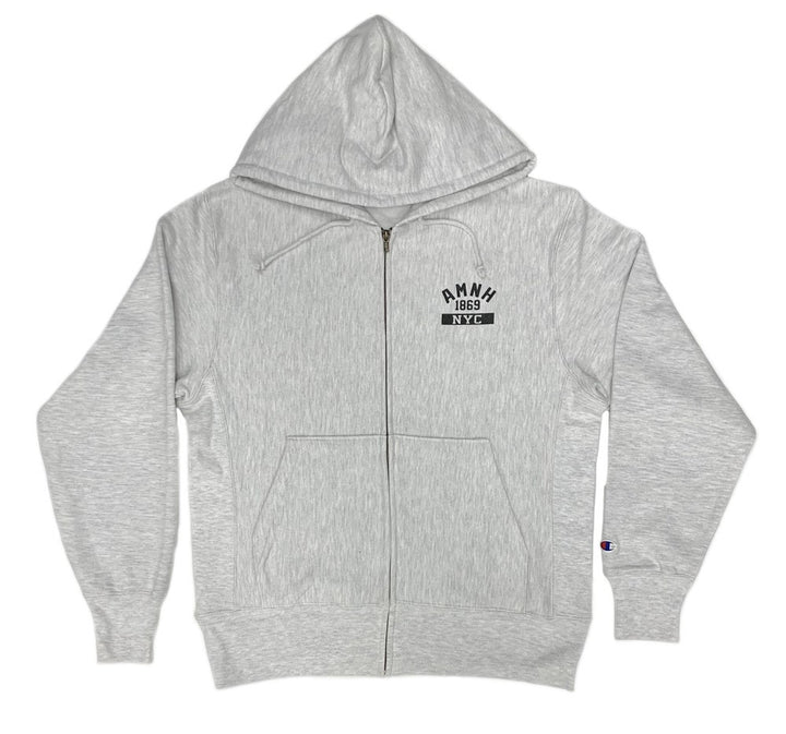 Adult AMNH Classic Champion Fleece Zippered Hoodie