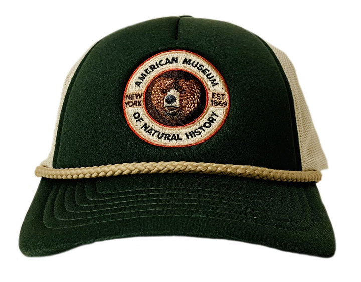 Adult Foam Bear Patch Cap