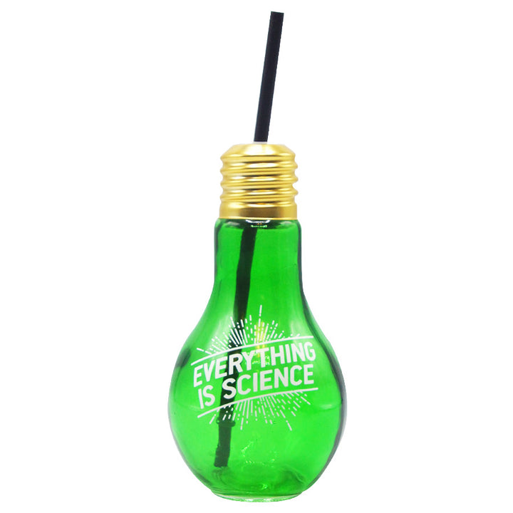 Everything Is Science Light Bulb Bottle