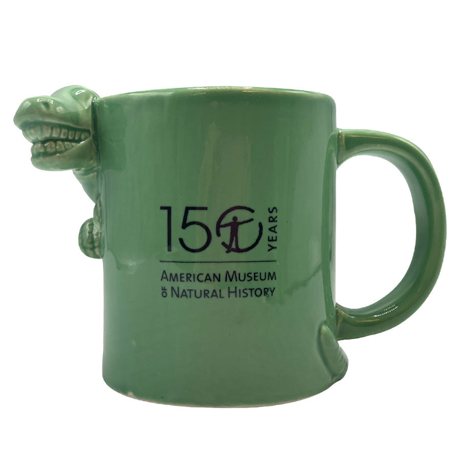 Green T. Rex AMNH 150th Anniversary Mug