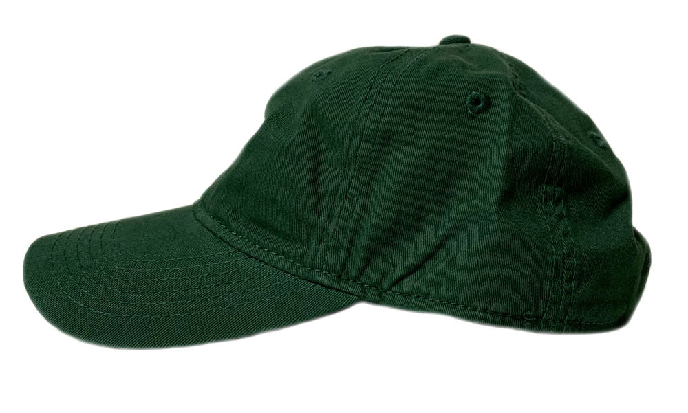 Adult Dk Green Embroidered T.Rex Skull Cap