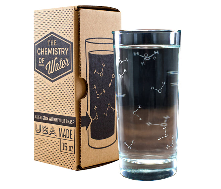 Chemistry of Water Tumbler Glass