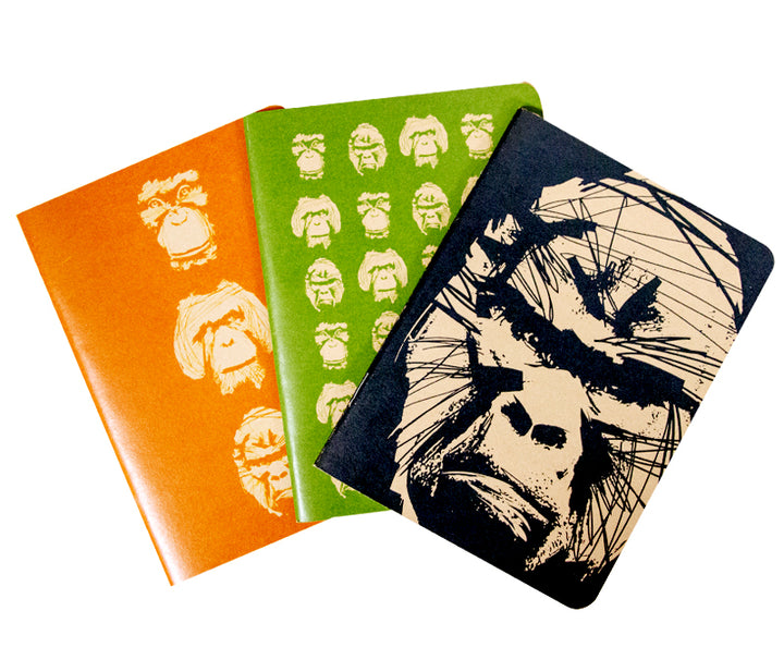 Hall of Primates Notebook Set