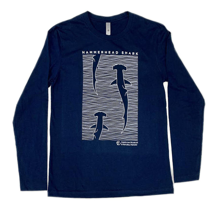 Adult Hammerhead Shark LS T-Shirt