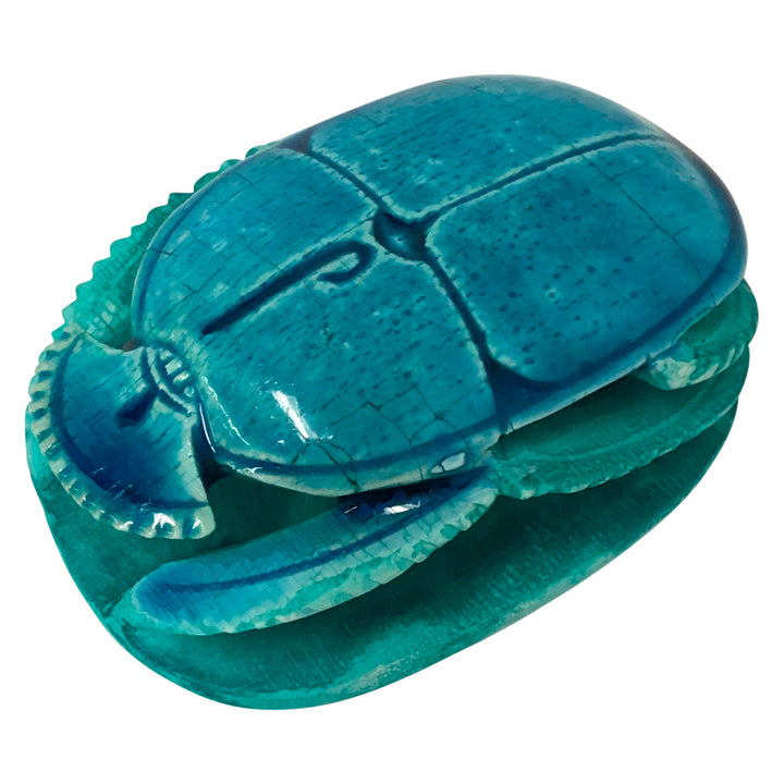 Hand-Carved Scarab Paperweight