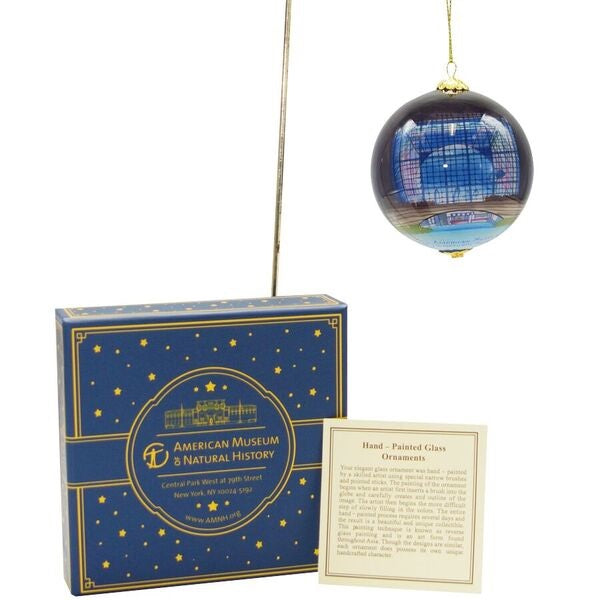 AMNH Collector's Hayden Planetarium Glass Ornament
