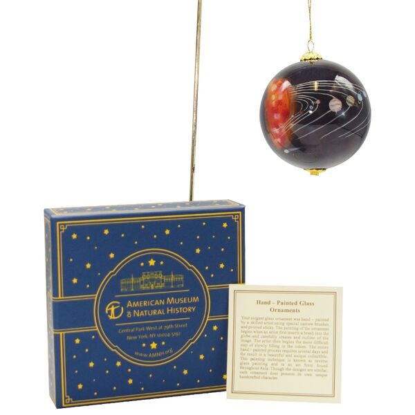 AMNH Collector's Hayden Planetarium Glass Ornament