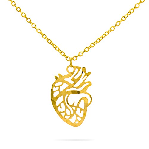 Anatomical Heart Necklace