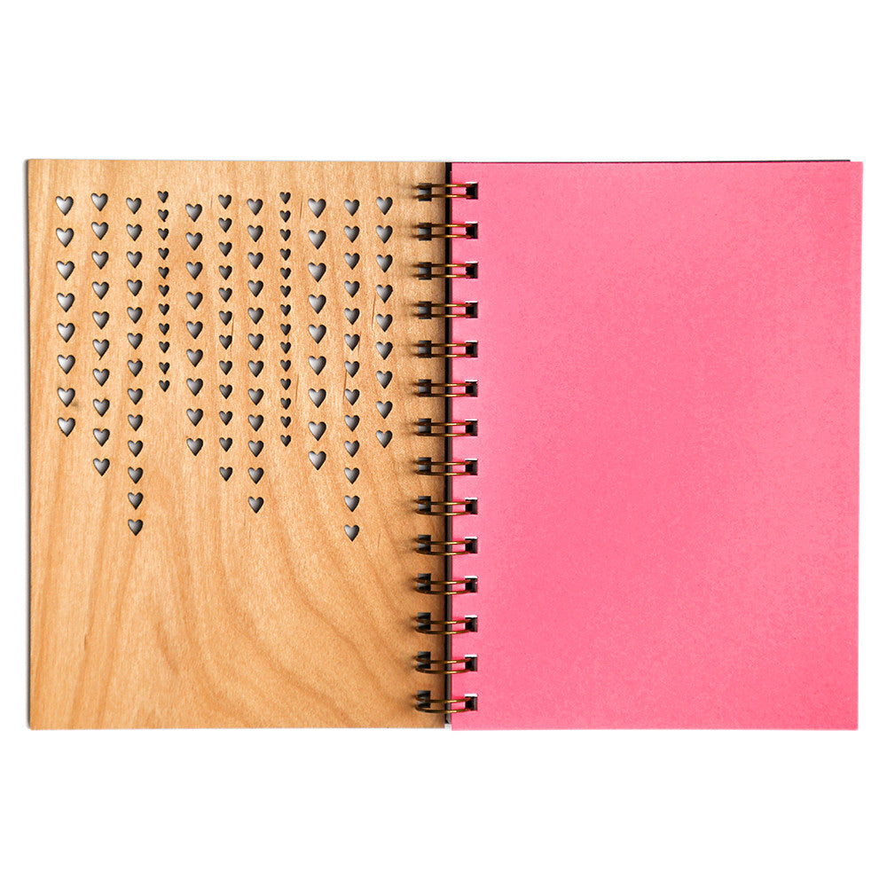 Hearts of Love Journal by Cardtorial