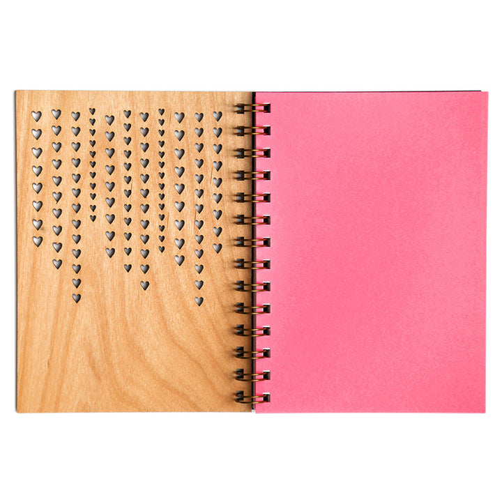 Hearts of Love Journal by Cardtorial