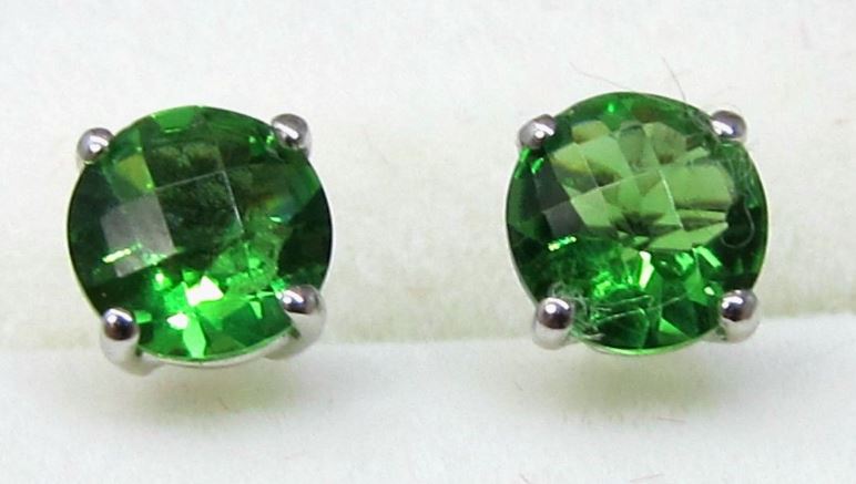 Helenite Stud Earrings