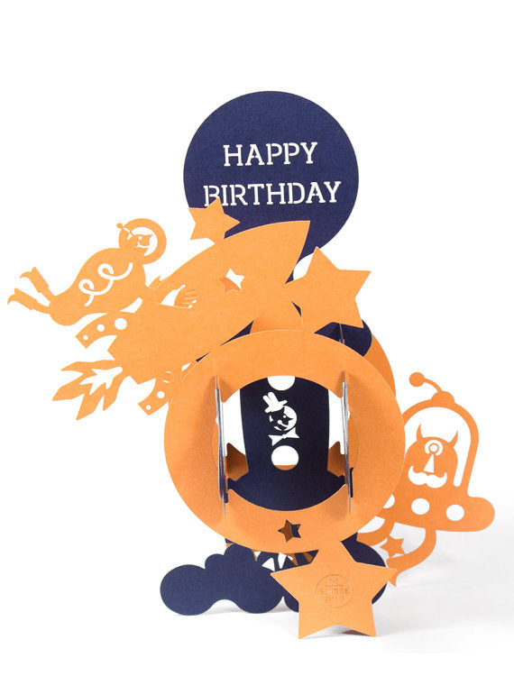 Herbert the 3-D Birthday Card