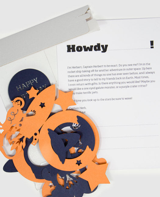 Herbert the 3-D Birthday Card