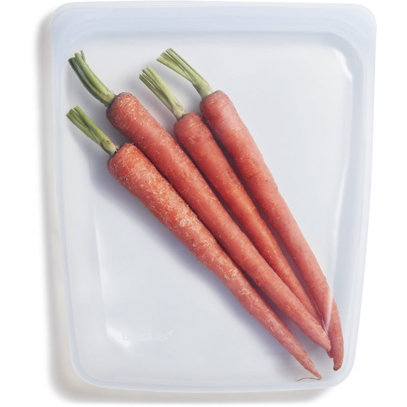 Stasher Half-Gallon Clear Reusable Storage Bag