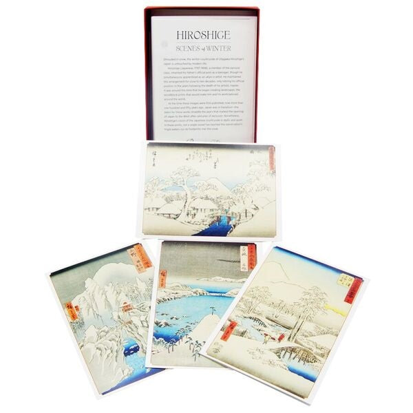 Hiroshige Scenes of Winter Holiday Card Assortment