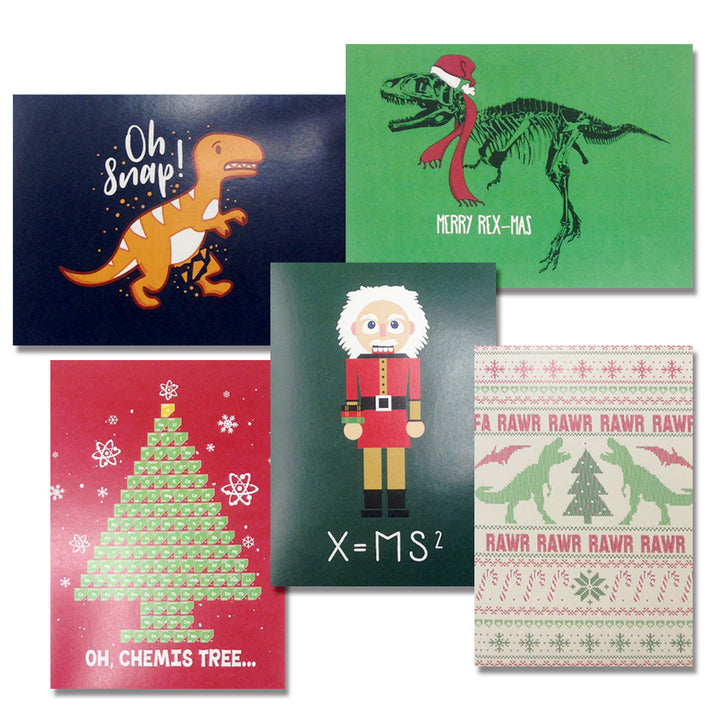 Comical Holiday Greeting Card Set