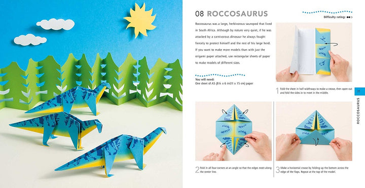 How To Make Paper Dinosaurs