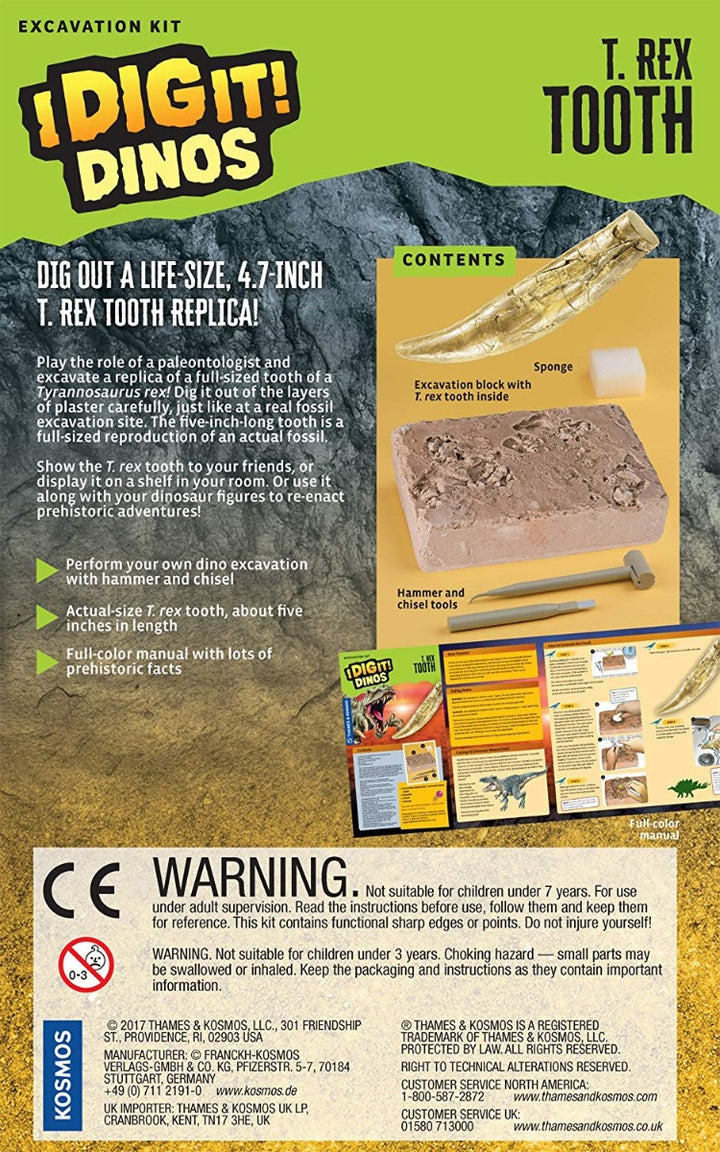 I Dig It! T. Rex Tooth Excavation Kit
