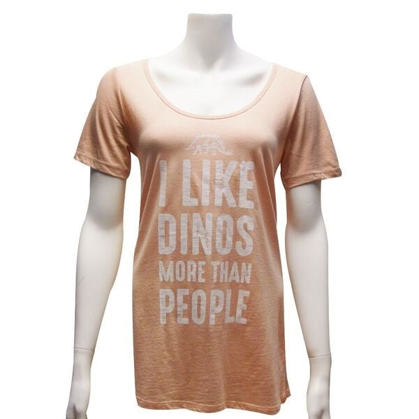 Ladies I Like Dinos Dolman Top