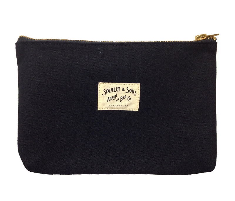 Indigo Zipper Pouch by Stanley & Sons
