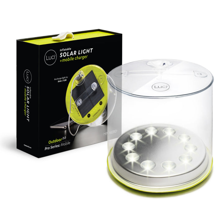 Inflatable Solar Light + Mobile Charger