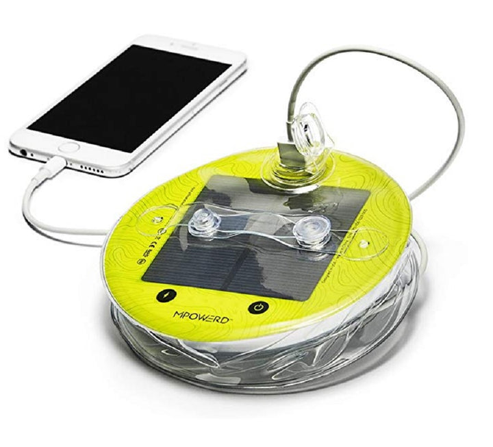 Inflatable Solar Light + Mobile Charger