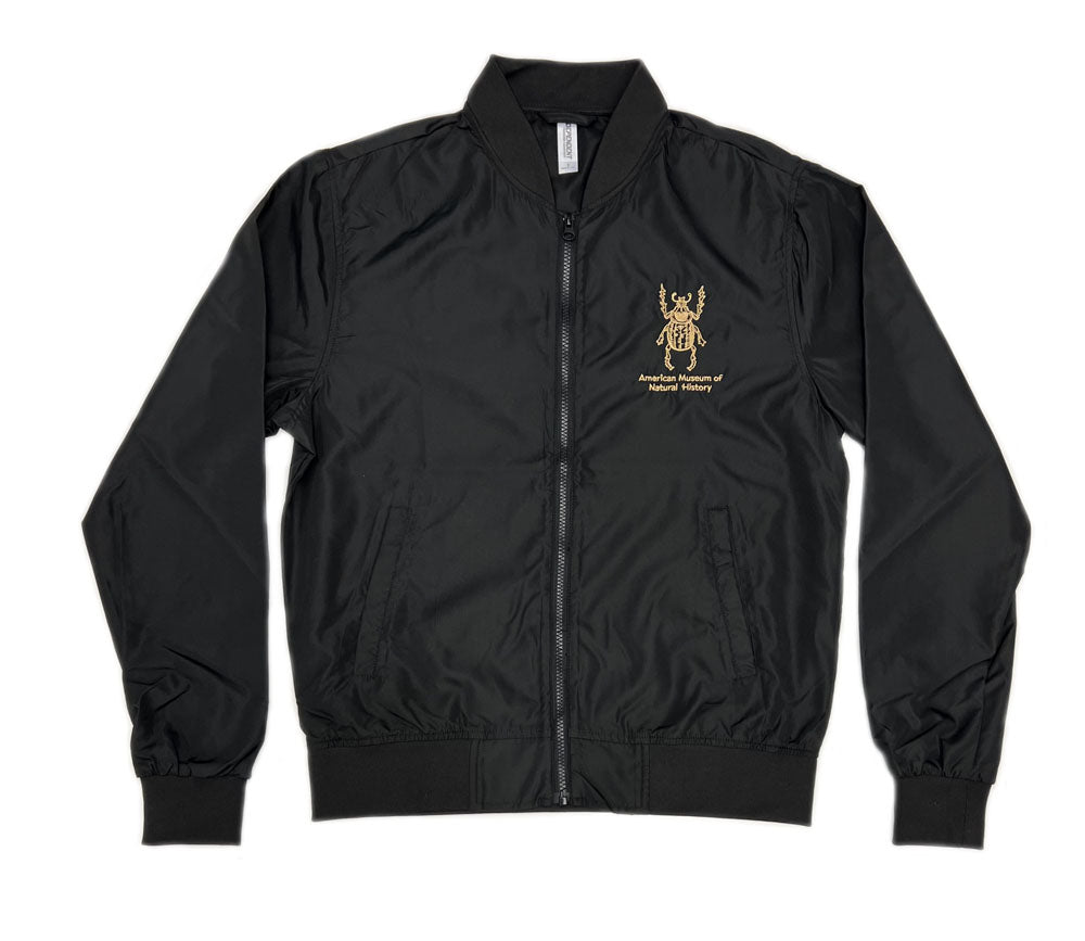 Adult AMNH Embroidered Insect Bomber Jacket