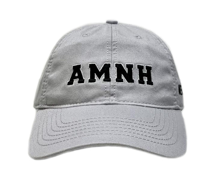Unisex Lt Gray Vintage-Inspired AMNH Cap