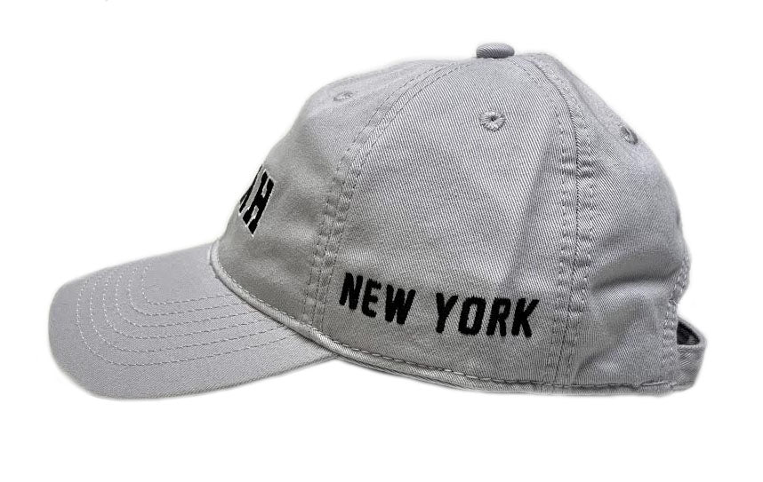 Unisex Lt Gray Vintage-Inspired AMNH Cap