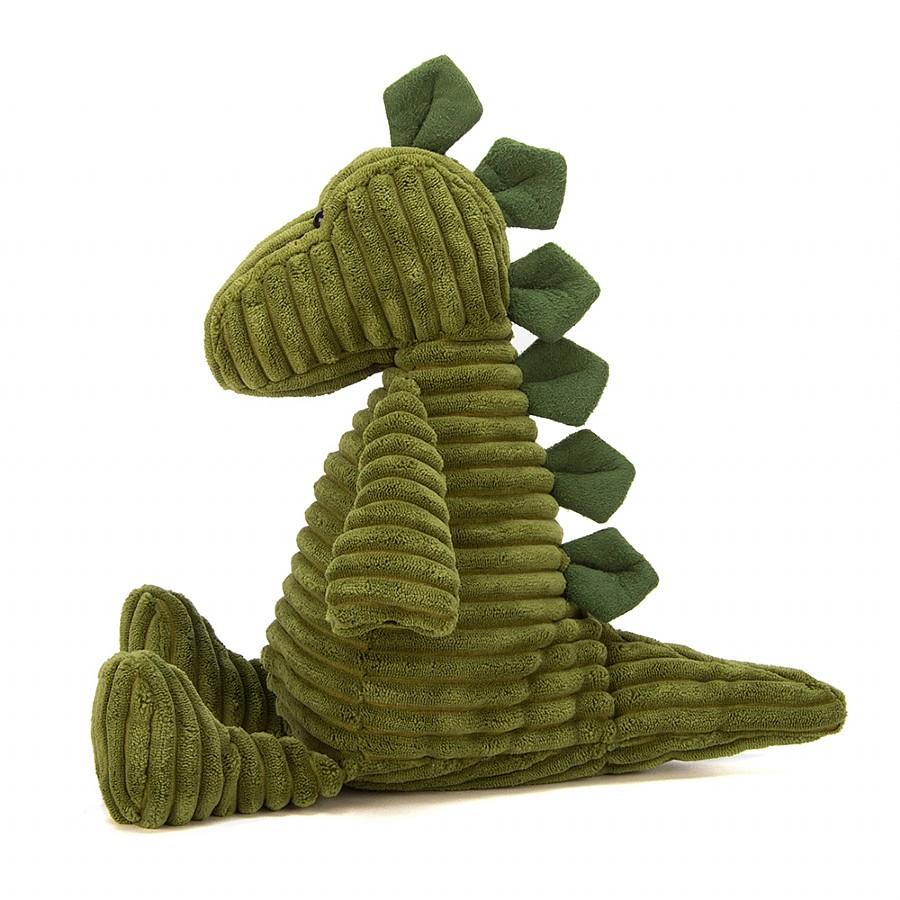 Green Plush Stegosaurus Dinosaur