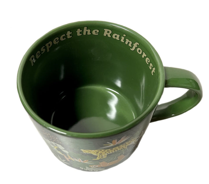 Respect The Rainforest Mug Interior