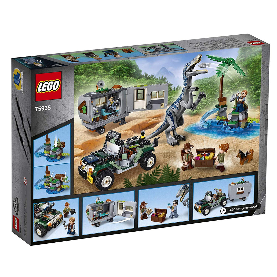 Lego Jurassic World Baryonyx Face-Off Set