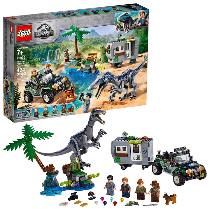 Lego Jurassic World Baryonyx Face-Off Set