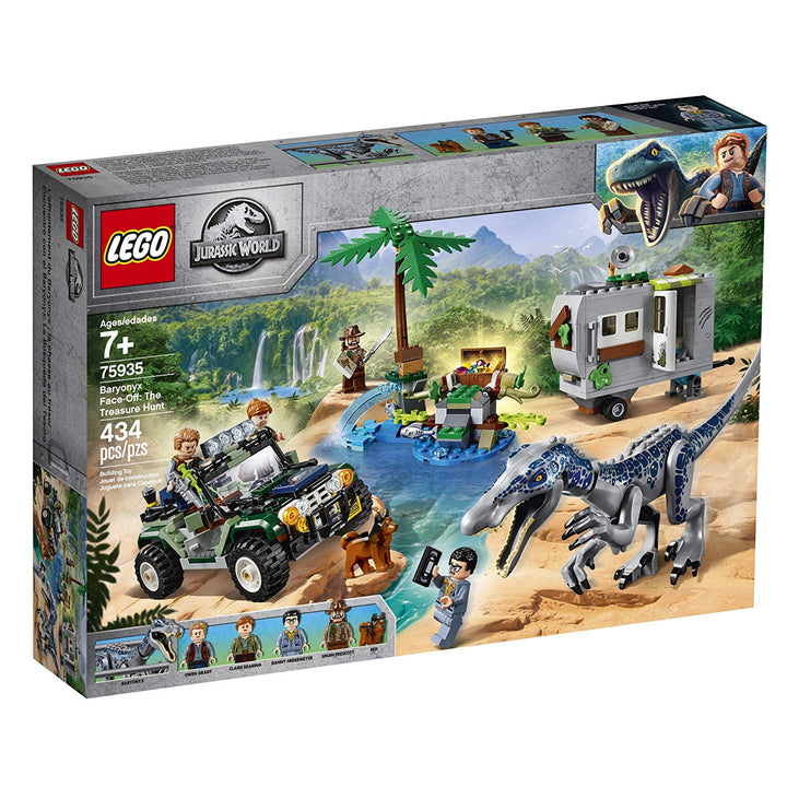 Lego Jurassic World Baryonyx Face-Off Set