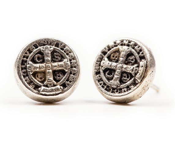 Holly Garnet Earrings by Michael Michaud