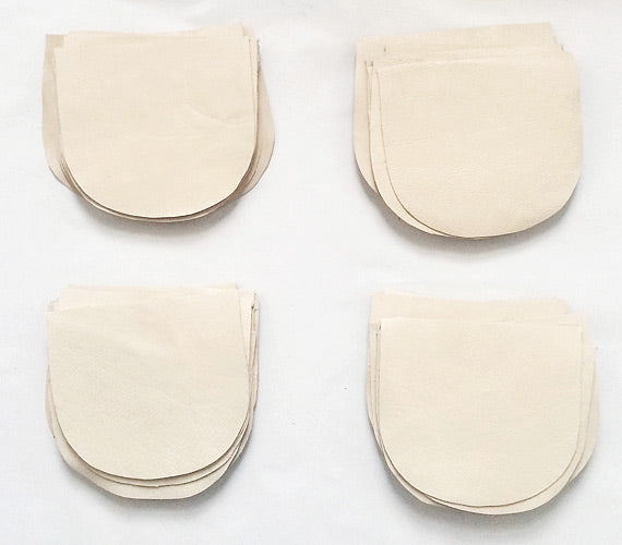 Blue Speckled Leather Pouch