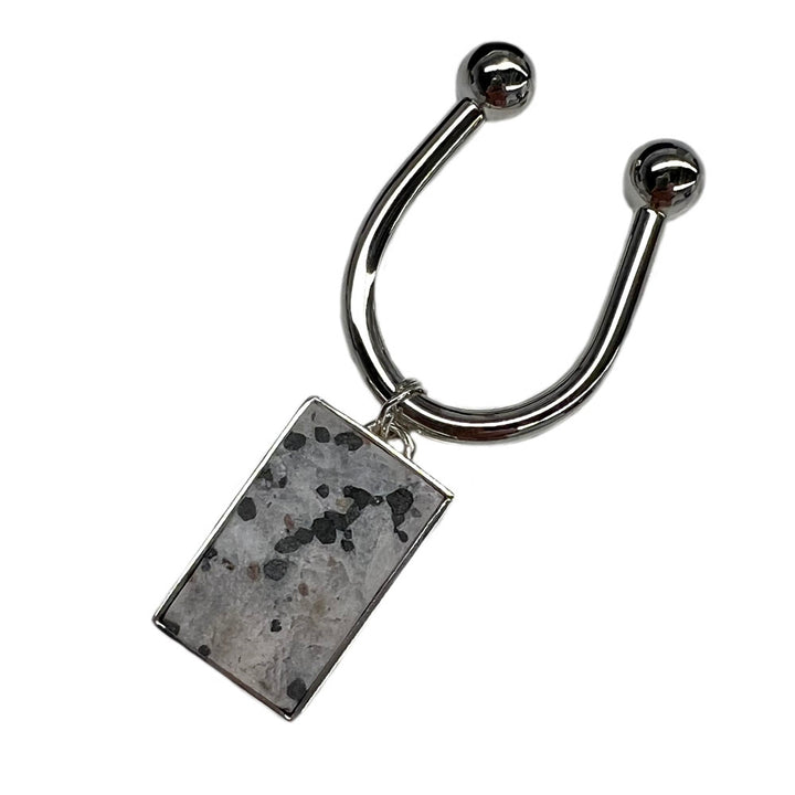 Sterling Hill Fluorescent Mineral Key Ring