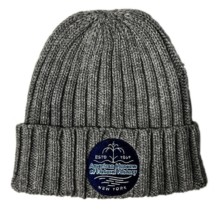 AMNH Blue Whale Spray Knit Beanie